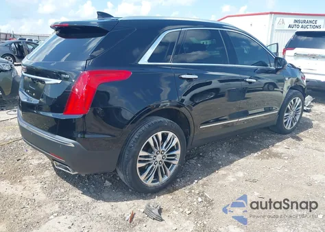 2017 Cadillac Xt5 Luxury из США, поврежденный, VIN 1GYKNBRS1HZ107411